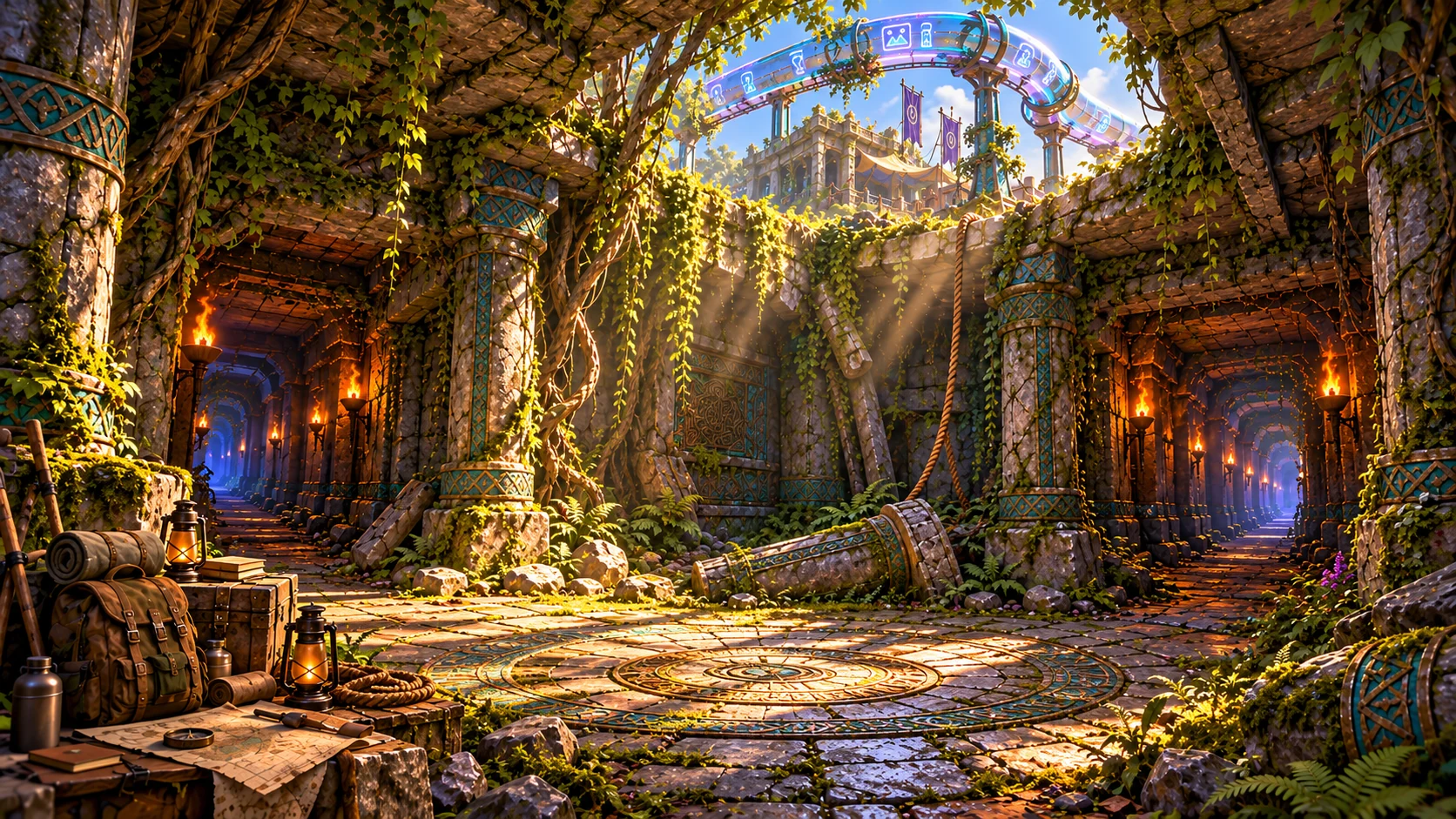 Passage into the Ruins